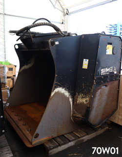 Simex VSE40 Screening Bucket for rent on sale used canada