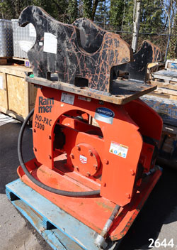Rammer/Allied 2300 hydraulic compactor shearforce equipment for rent on sale used canada