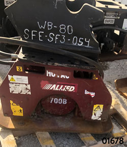 Allied 700B Hydraulic Compactor for rent on sale used canada