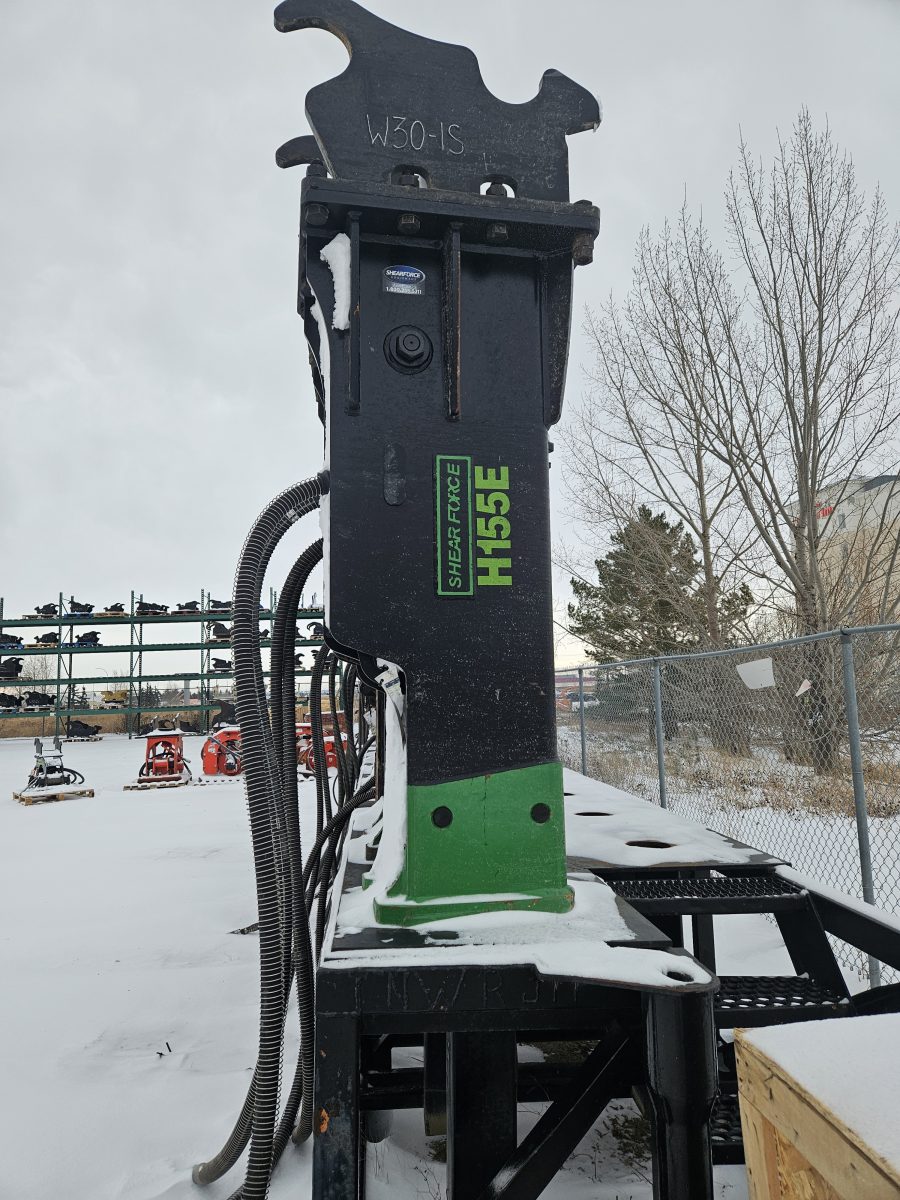 Used ShearForce H155E Eco Series Hydraulic Hammer for sale