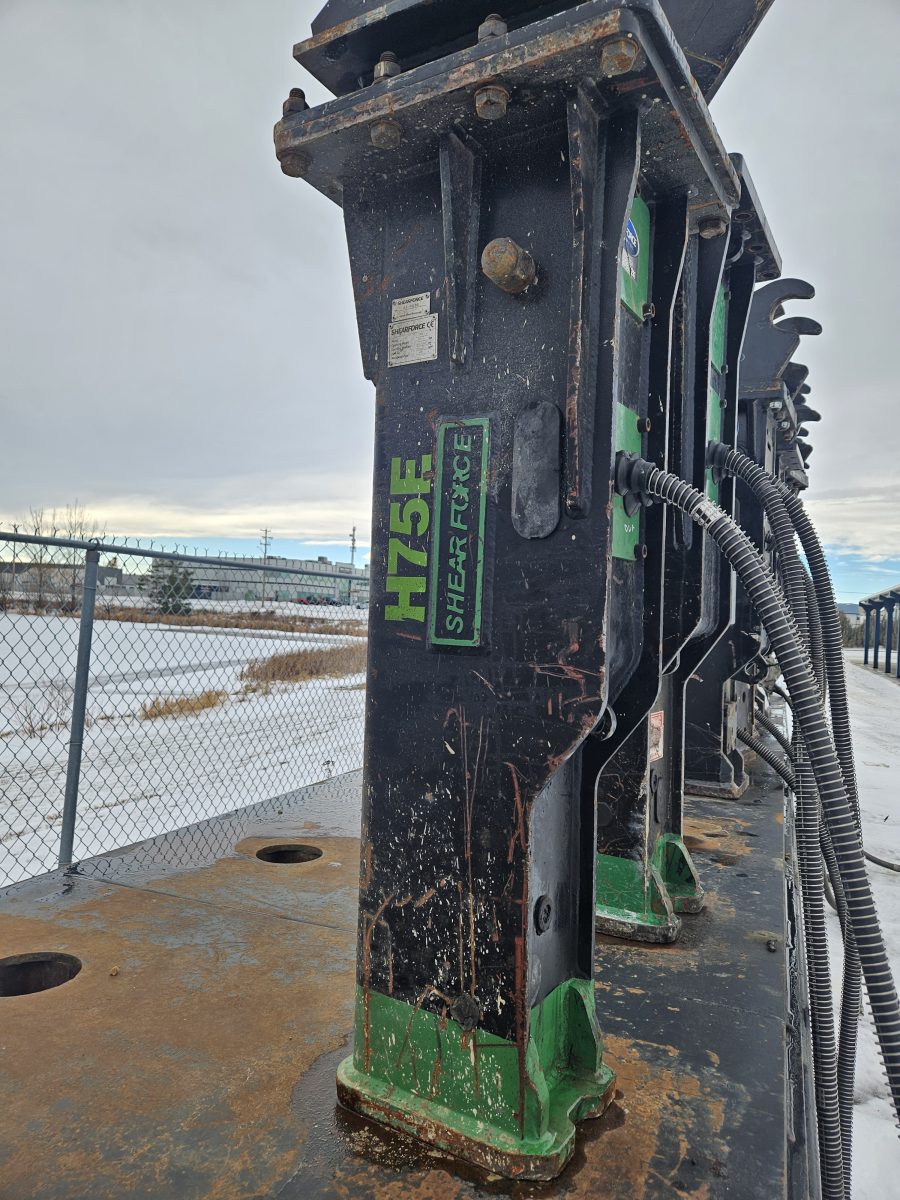 Used ShearForce H75E Hydraulic Hammer for sale