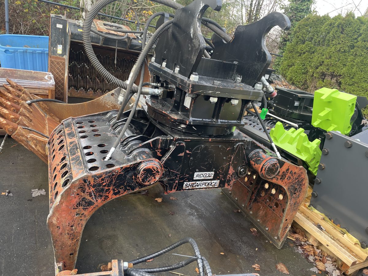 Used ShearForce RDG30 Rotating Demolition Grapple for sale