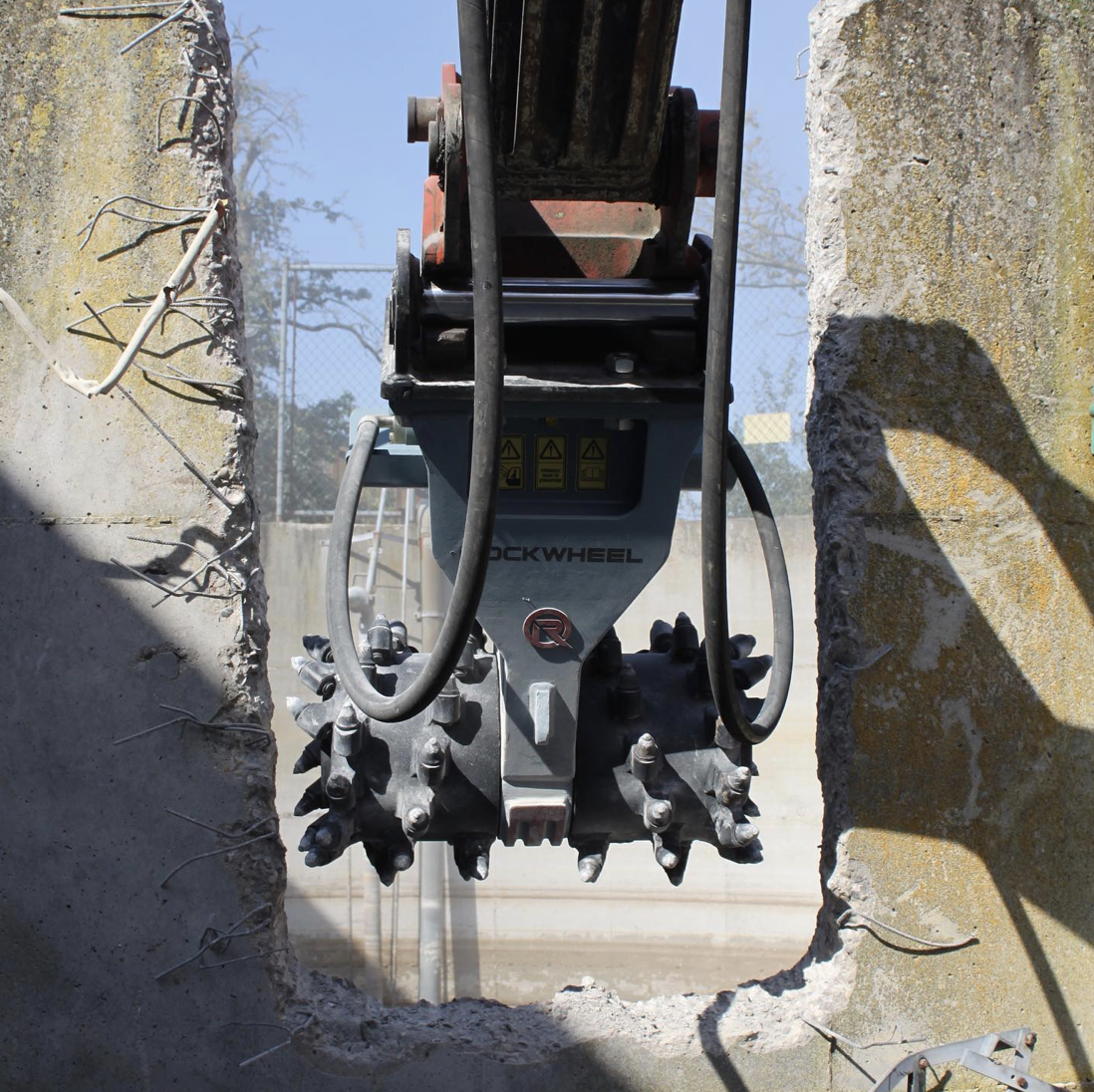 Drum Ripper Rockwheel Drum Cutter vs Xcentric Ripper vs Hydraulic Hammer ...