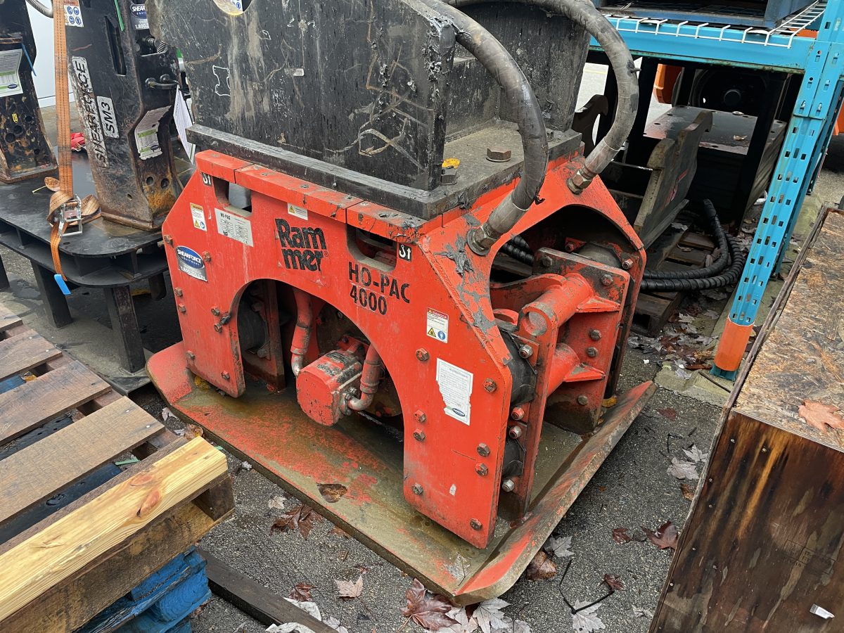 Used Rammer Allied 4000 Compactor Hoe Pack