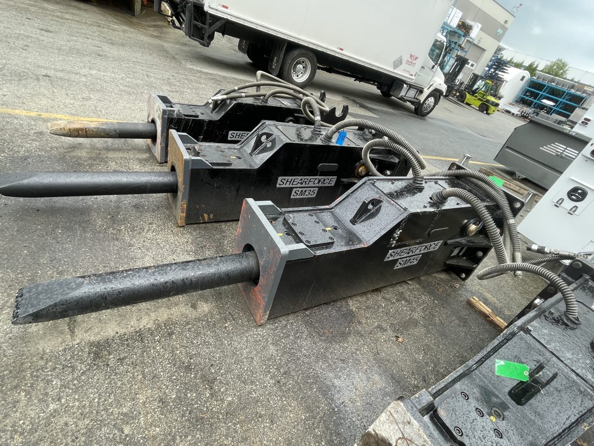 ShearForce SM45 Hydraulic Hammer