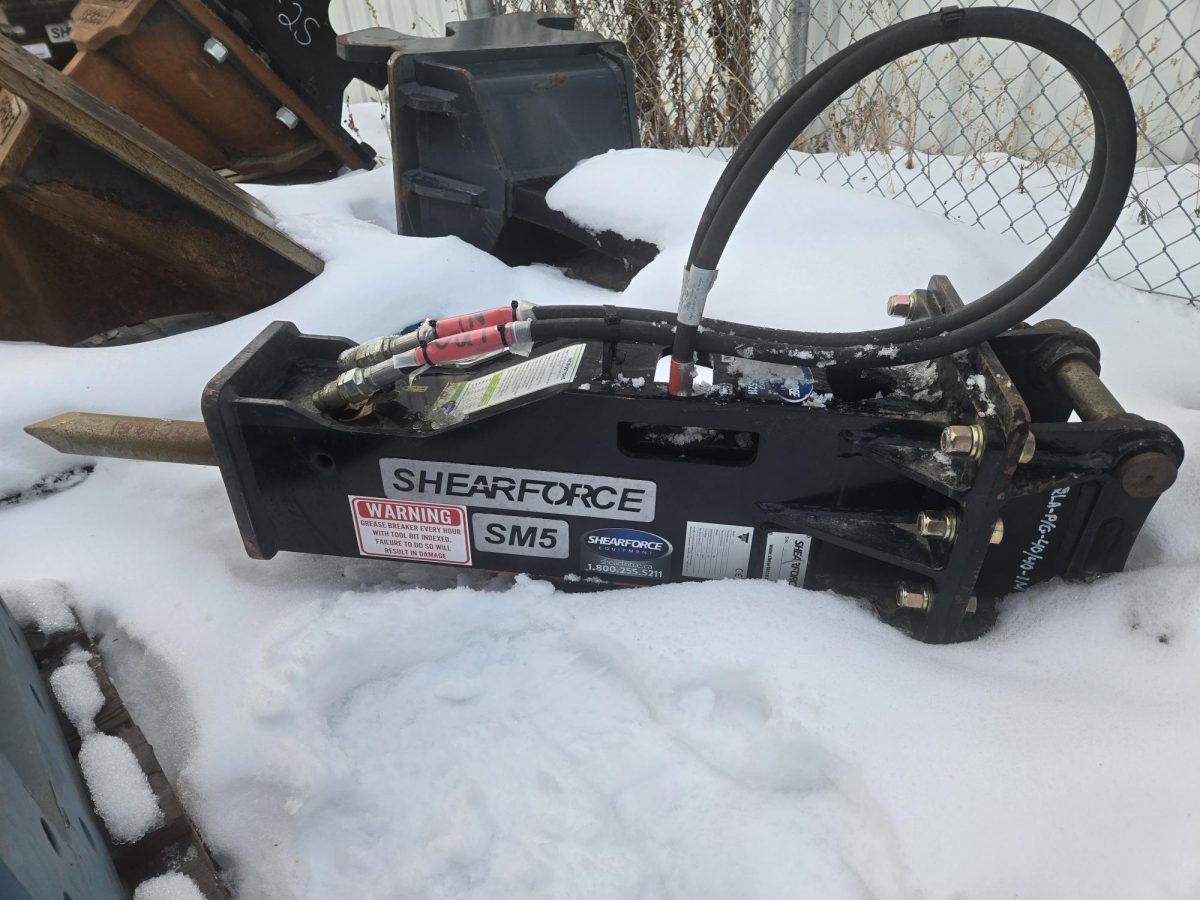 Used ShearForce SM5 Hydraulic Hammer For Sale