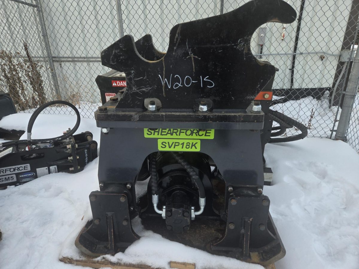 UsedvShearForce SVP18 Hydraulic Compactor for sale