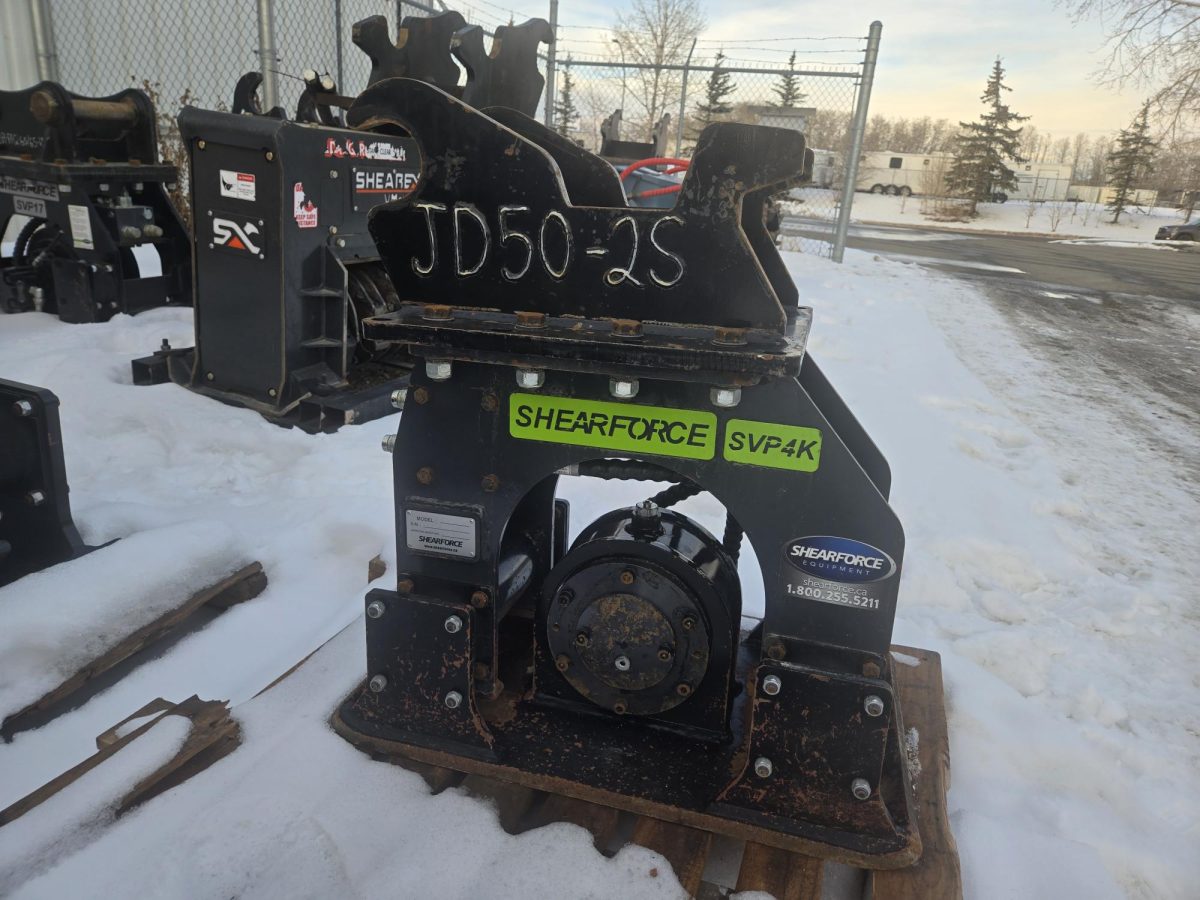 Used ShearForce SVP4 Hydraulic Compactor For Sale