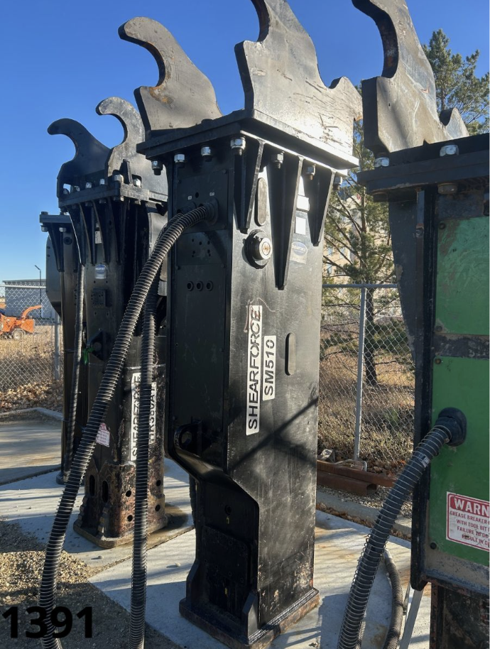 ShearForce SM510 Hydraulic Hammer
