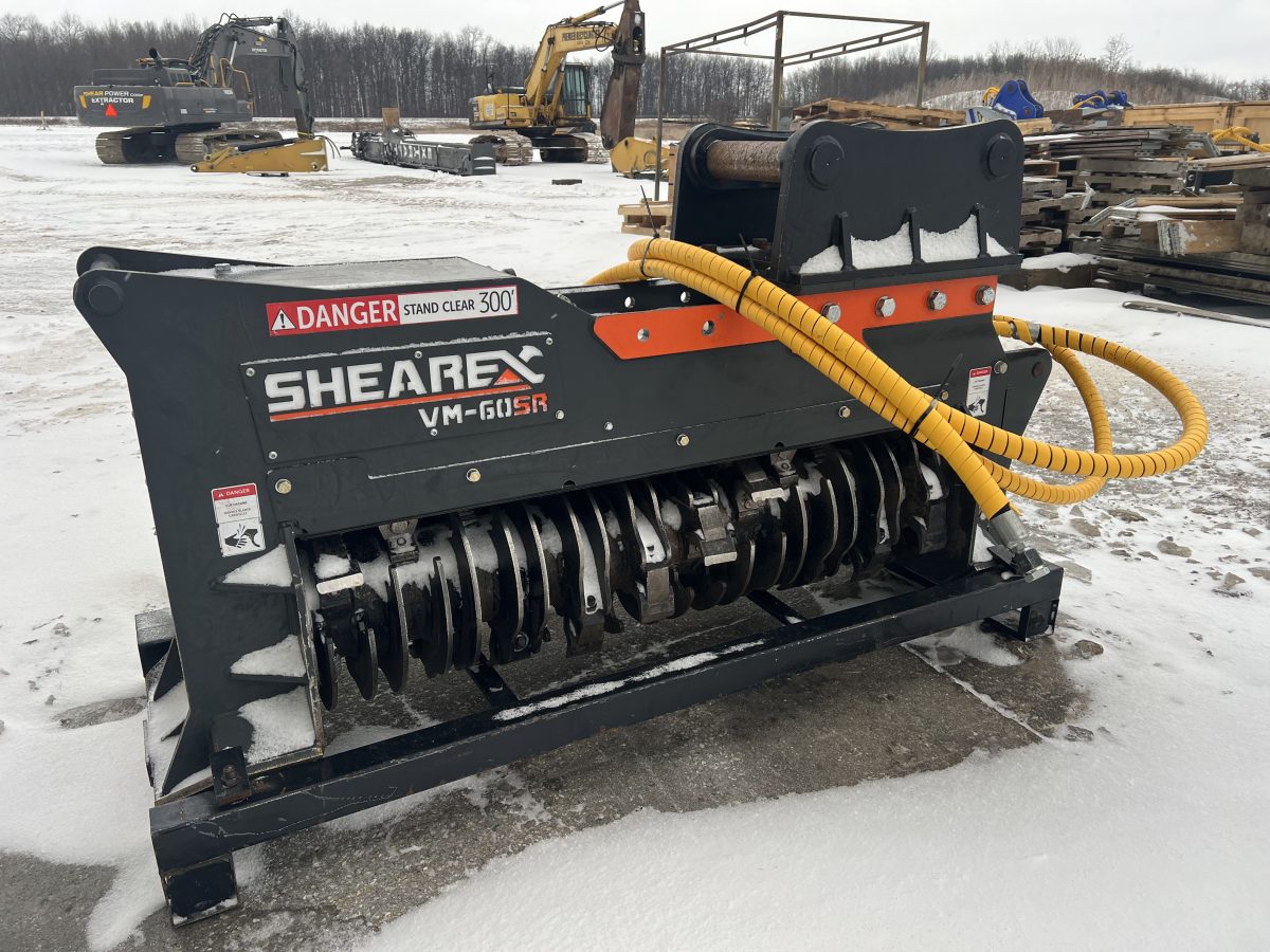 Used Shearex VM-60SR Forestry Mulcher for sale